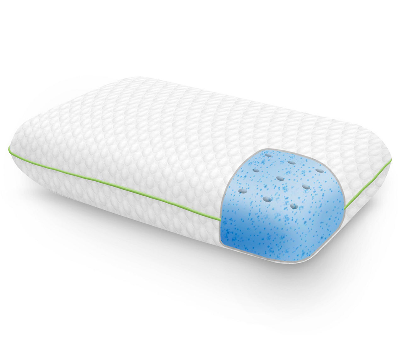 ZEO-SLEEP Neck Pillow, Sleeping Memory Foam Pillow