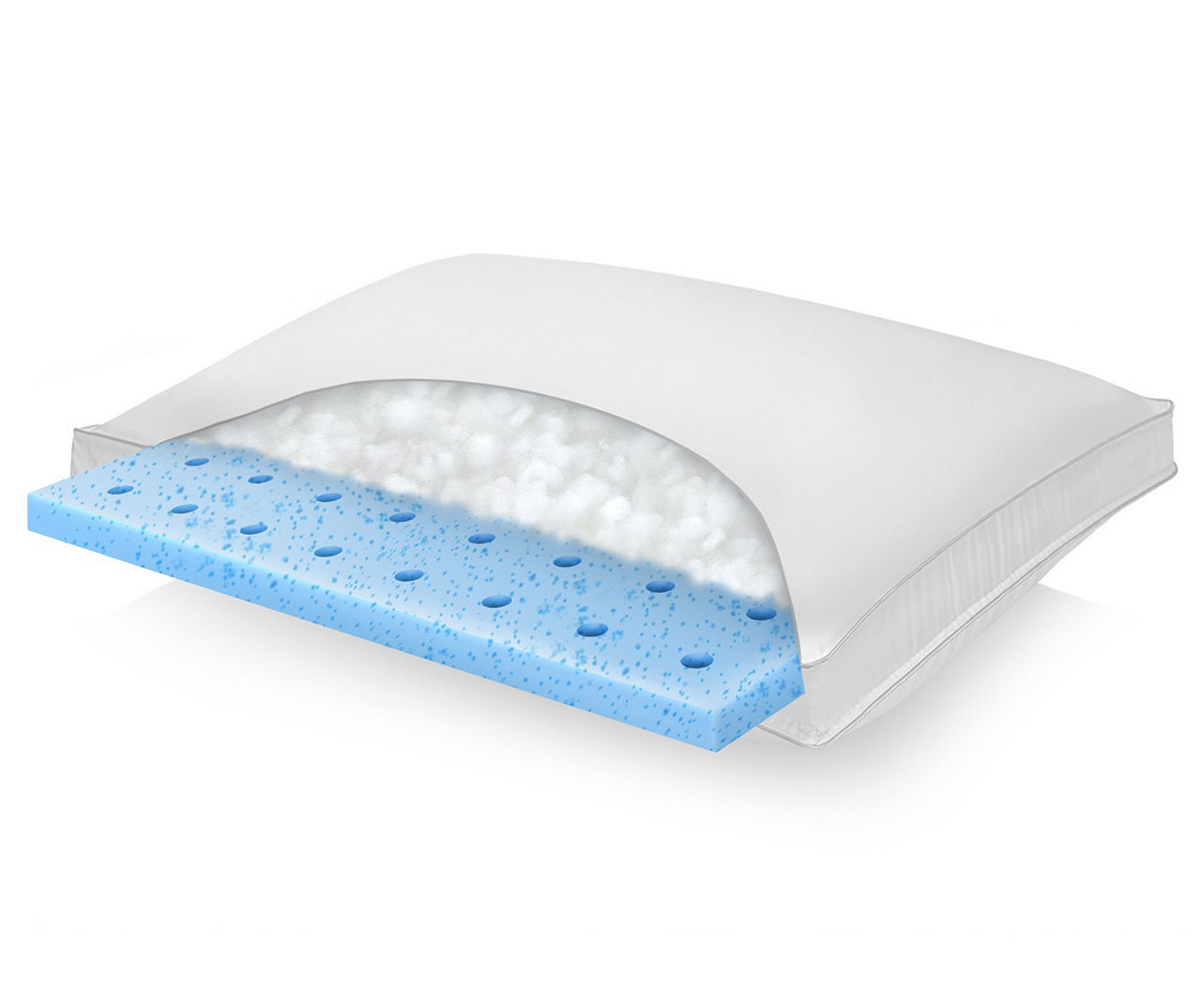 ZEO-SLEEP Neck Pillow, Sleeping Memory Foam Pillow