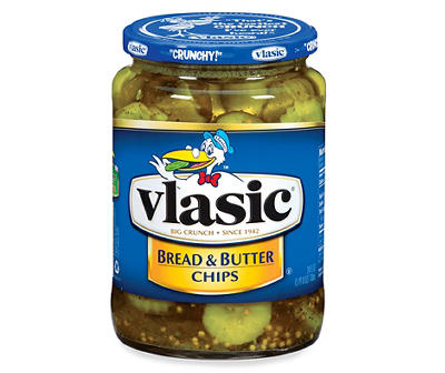 Vlasic Bread & Butter Pickle Chips 24 fl. oz. Jar