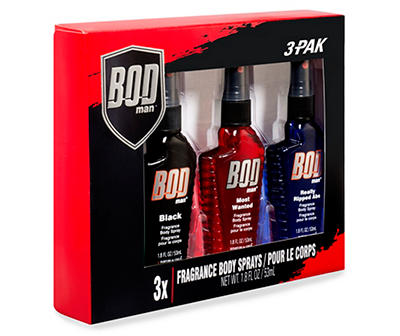 Most Wanted 3-Piece Body Spray Gift Set