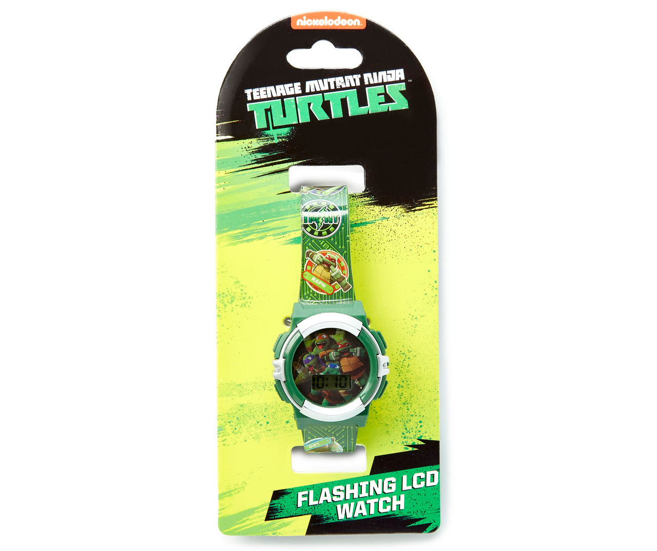 Get ready for action with the Teenage Mutant Ninja Turtles Flashing FX Watch