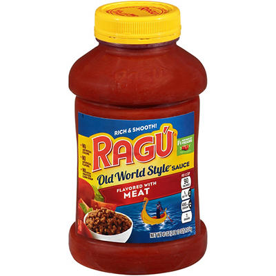 Rag�� Old World Style� Sauce Flavored with Meat 45 oz. Jar