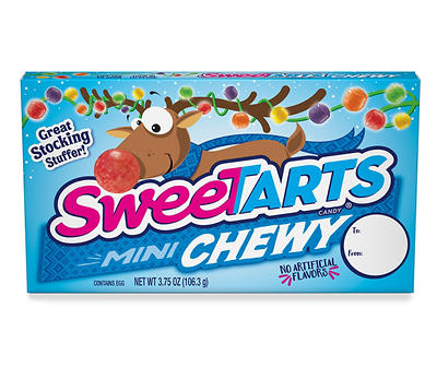 SWEETARTS Mini Chewy Mixed Fruit Holiday Candy 3.75 oz. Box