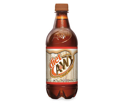Diet A&W Root Beer, 20 Fl Oz Bottle