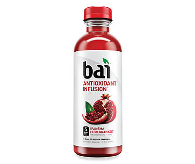 Bai Ipanema Pomegranate, Antioxidant Infused Beverage, 18 Fl Oz Bottle