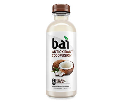 Bai Cocofusions Molokai Coconut, Antioxidant Infused Beverage, 18 fl. oz. Bottle