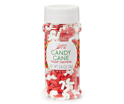Red & White Candy Cane Treat Toppers 2.6 Oz.