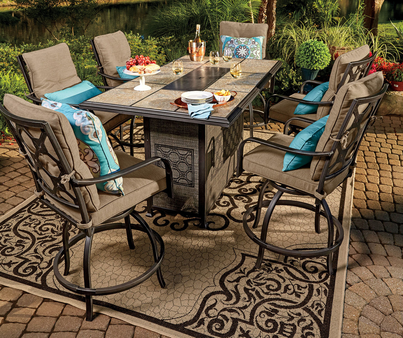 Big lots high 2025 top patio table