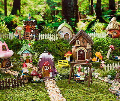 Fairy Garden Miniature Garden Stone 2-Piece Pathway Set