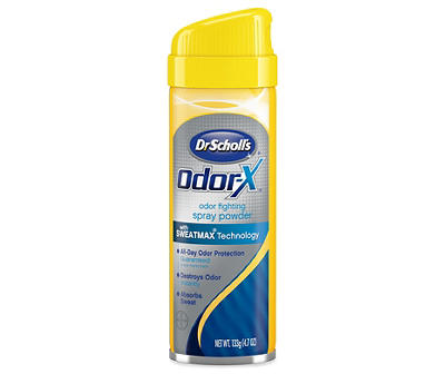 Odor-X Odor Fighting Spray Powder, 4.7 Oz.