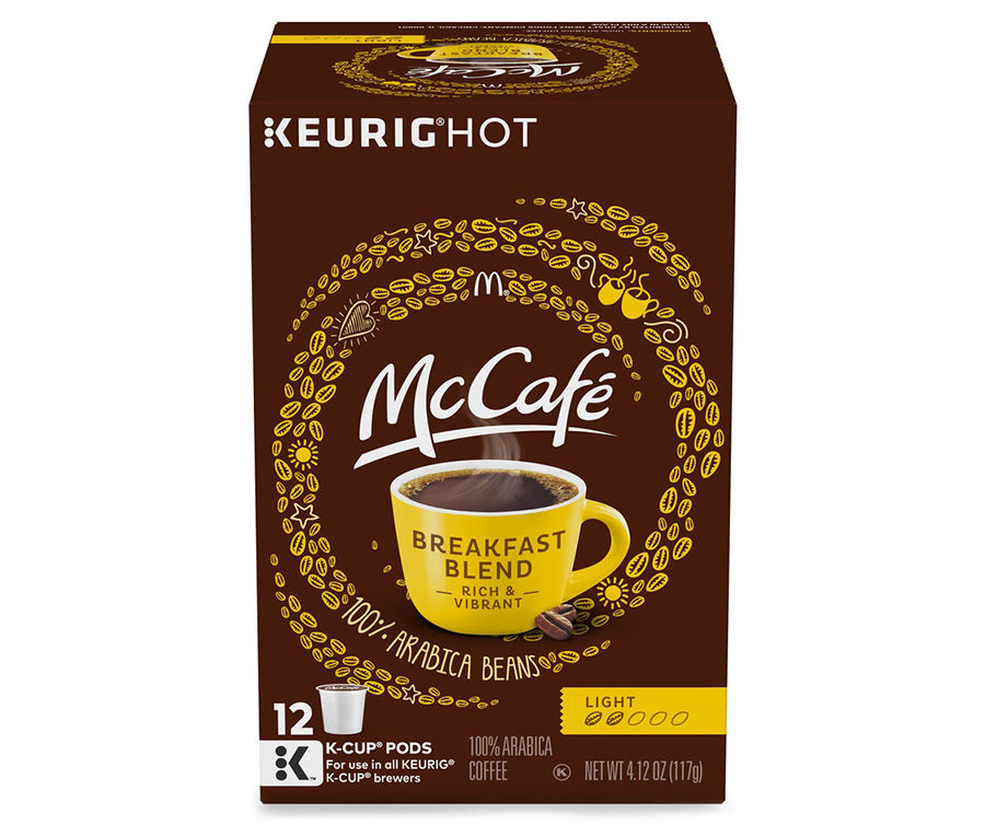 Mccafe breakfast shop blend k cups