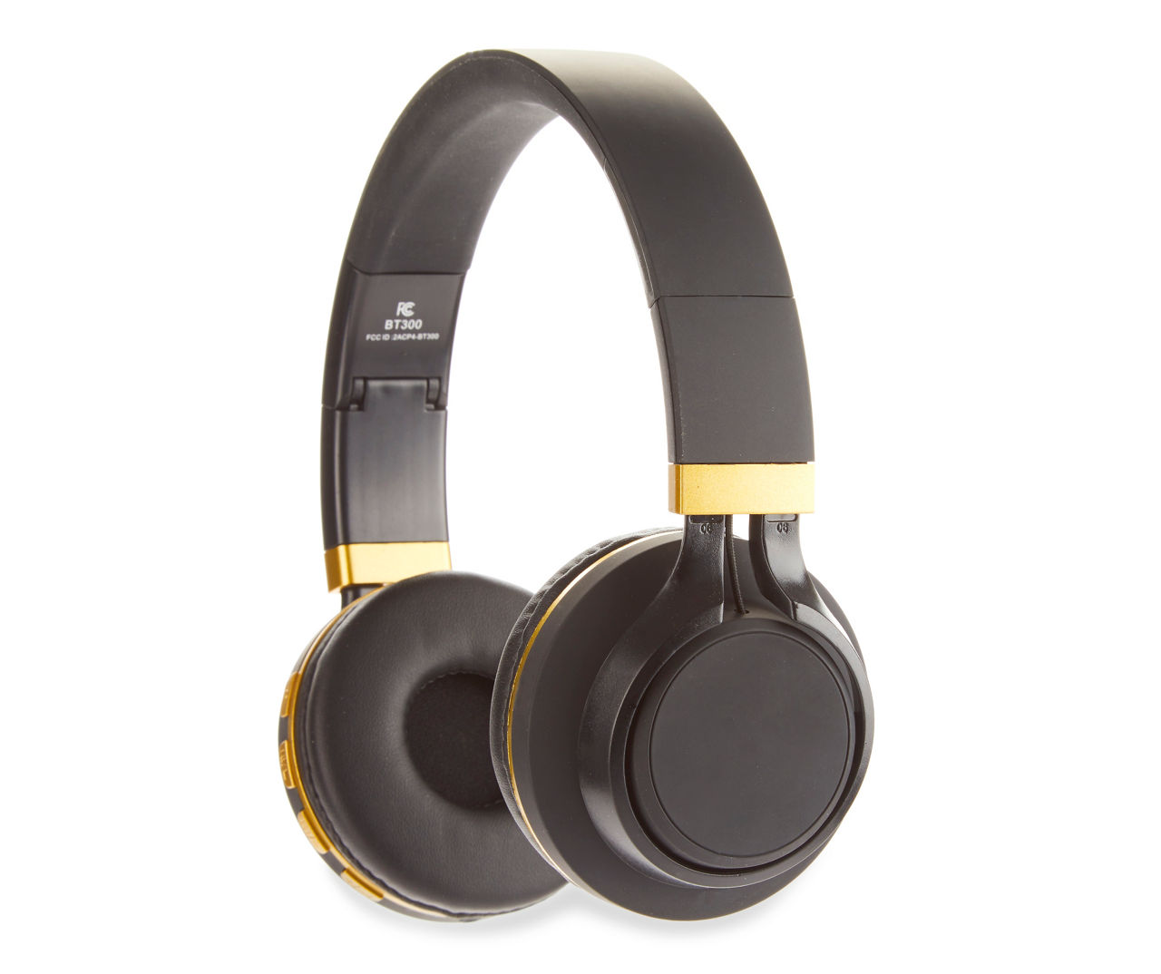 Black and discount gold bluetooth headphones