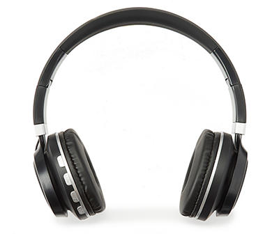 Black & Silver Bluetooth Deluxe Headphone