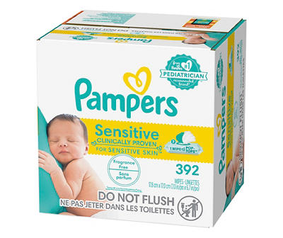 Sensitive Baby Wipes Travel Pack, 7-Pack