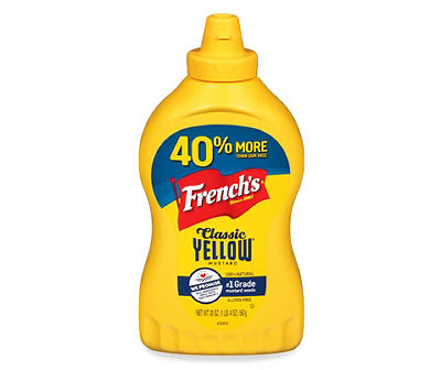 French's� Classic Yellow� Mustard 20 oz. Squeeze Bottle