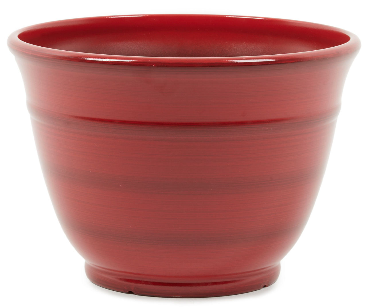 16IN RED ZEUS I BANDED BRUSH PLANTER