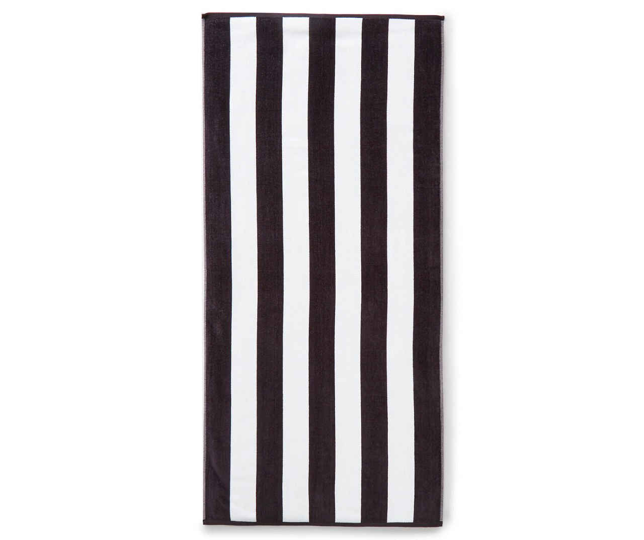 Black and white cabana deals stripe beach towel