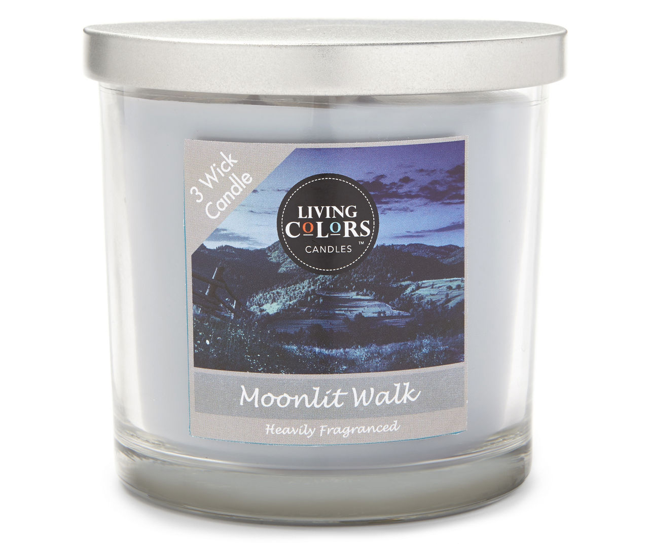 Living Colors Moonlit Walk 3Wick Candle, 14 Oz. Big Lots
