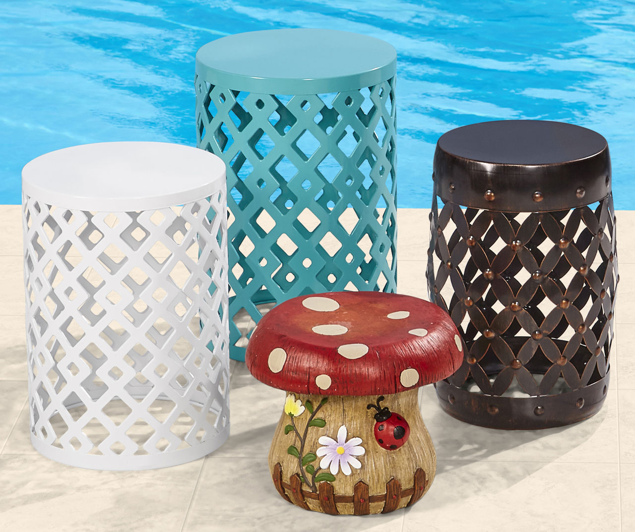 Mushroom Garden Stool Big Lots