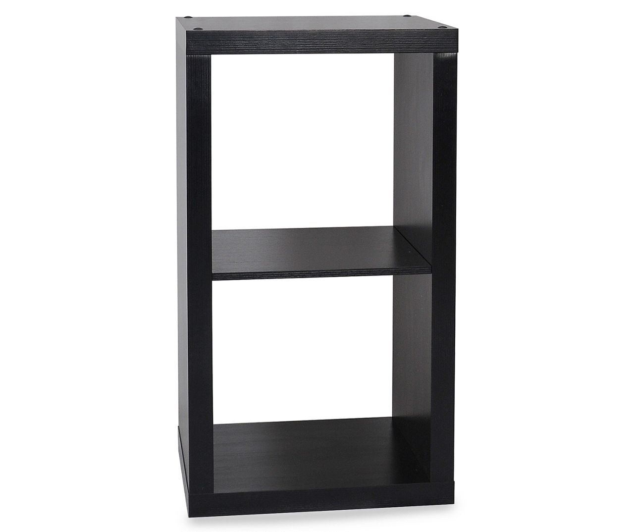 Stratford Black 2-Cube Storage Organizer