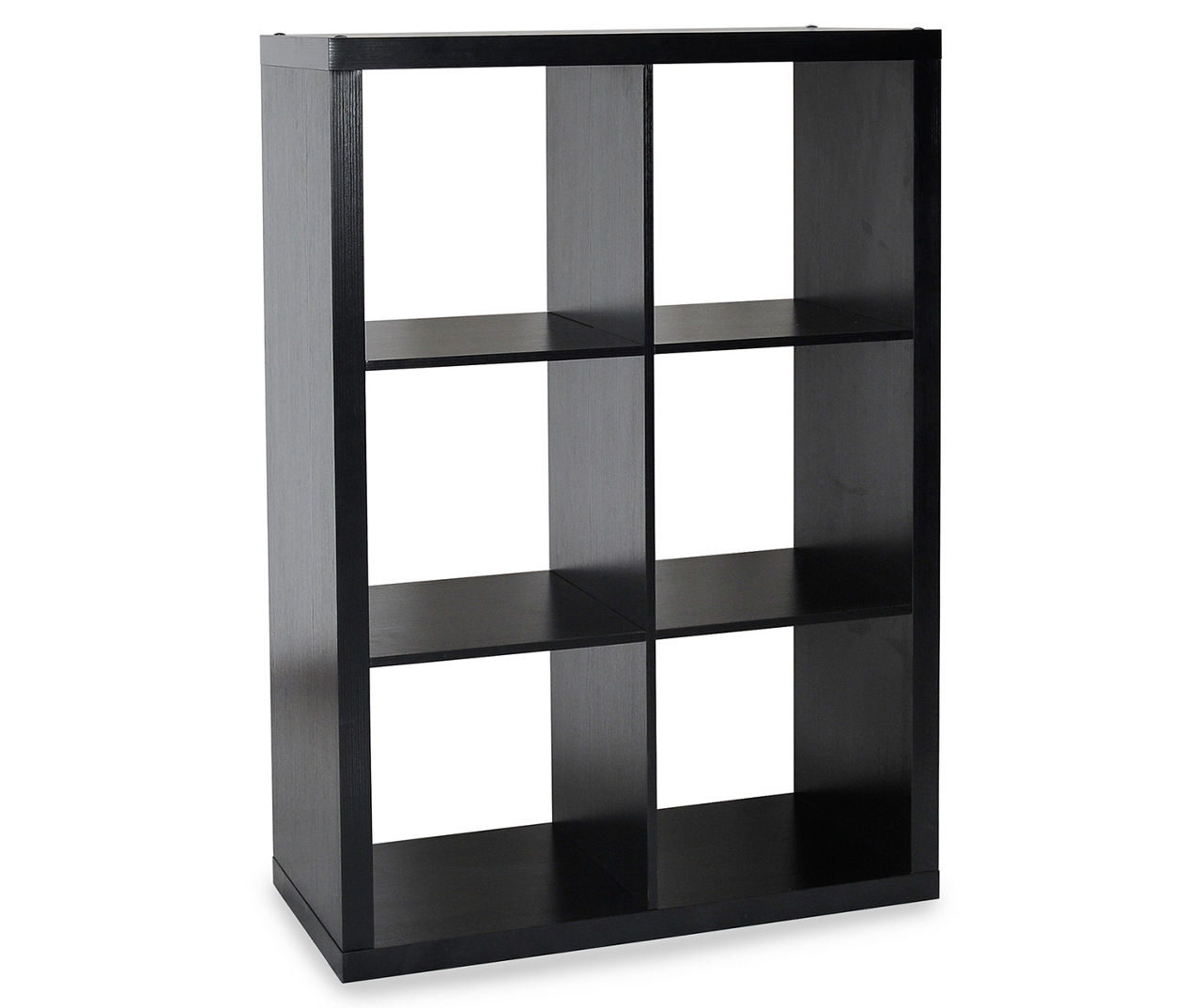 Black 6-Cube Storage Organizer