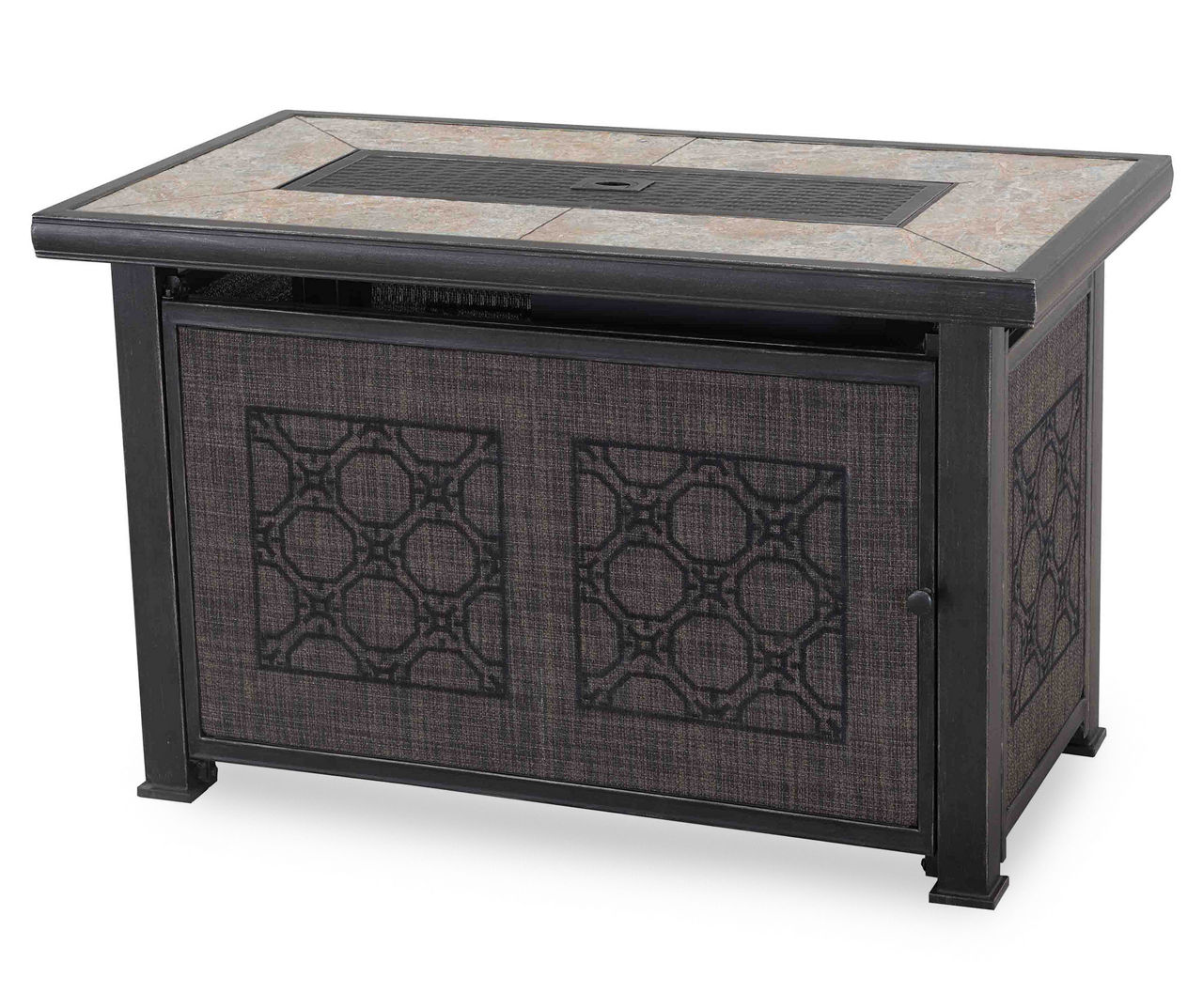 Wilson & Fisher Stoneridge Tile Top Fire Pit Coffee Table Big Lots