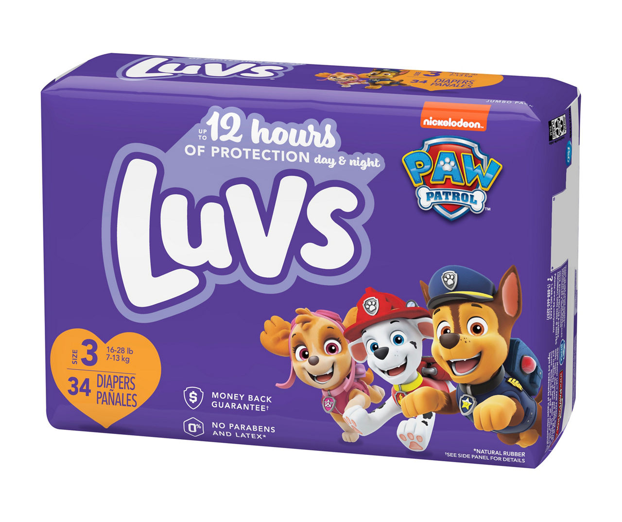 Triple Leakguards Diapers, Size 3, 34-Count
