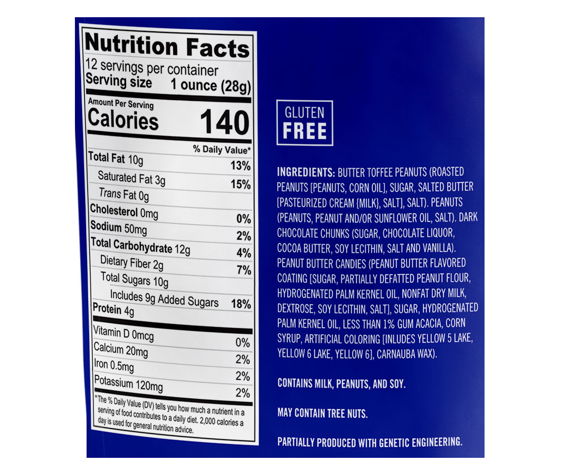 Peanut Butter 'N Dark Chocolate Trail Mix, 12 Oz.