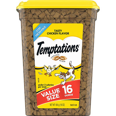 Temptations Value Size Tasty Chicken Flavor Treats for Cats 16 oz