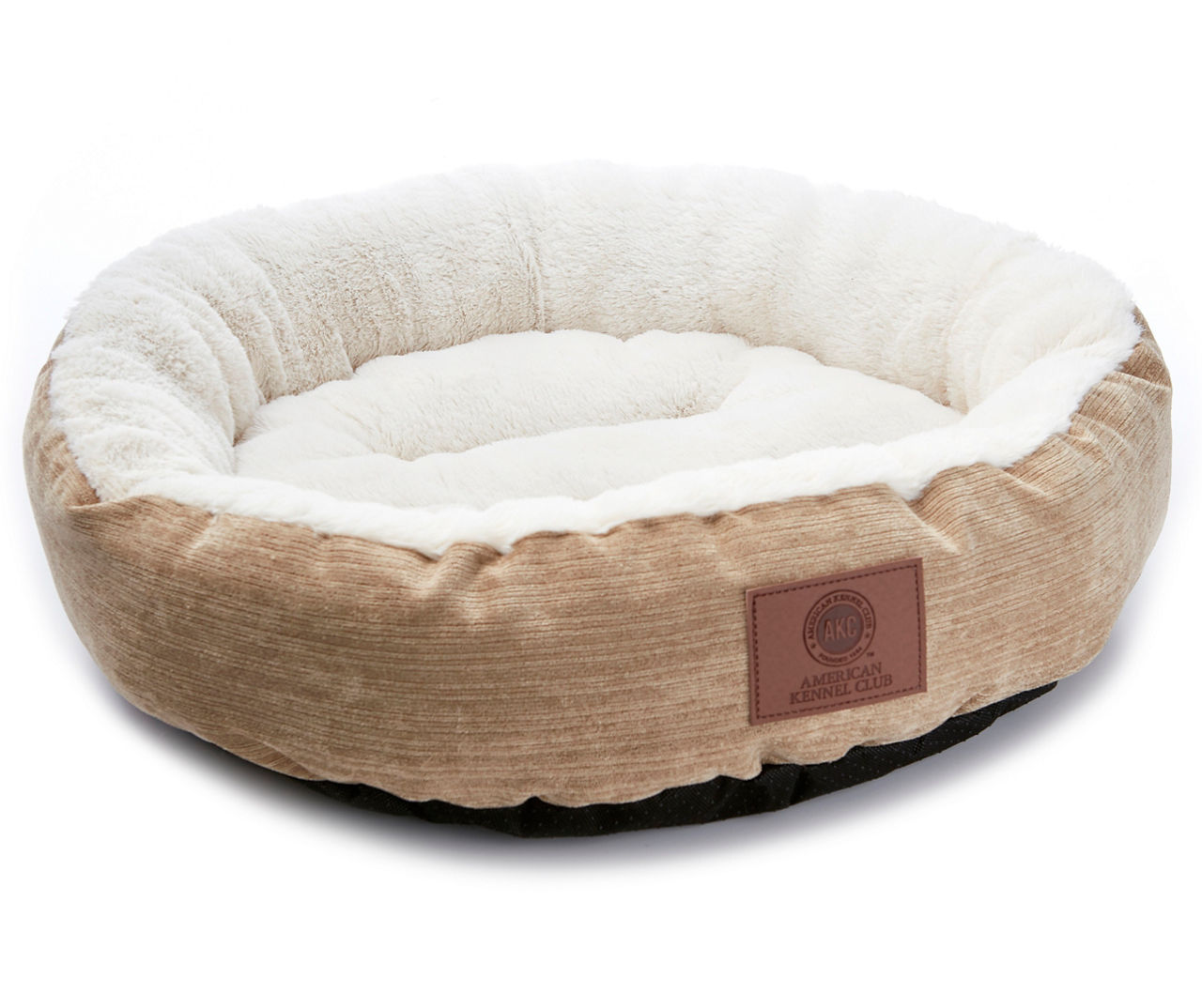 Beige Spring Mason Round Pet Bed 22