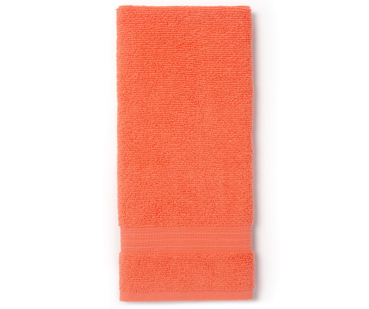 JUST HOME HAND TOWEL CORAL