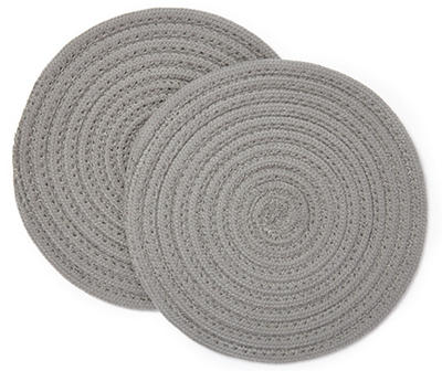 Gray Trivets, 2-Pack