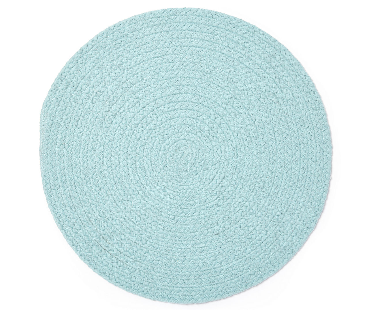 Master Cuisine Mineral Blue Braided Round Placemat Big Lots