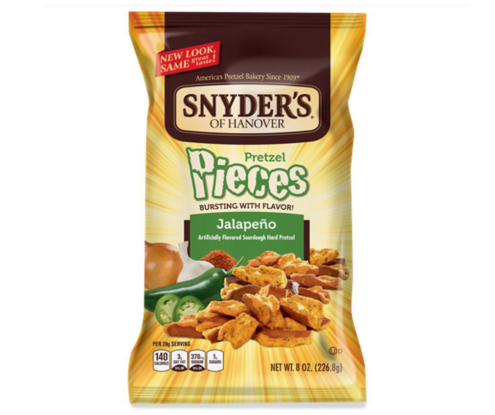 Snyder's Of Hanover Jalapeño Pretzel Pieces, 8 Oz. Big Lots