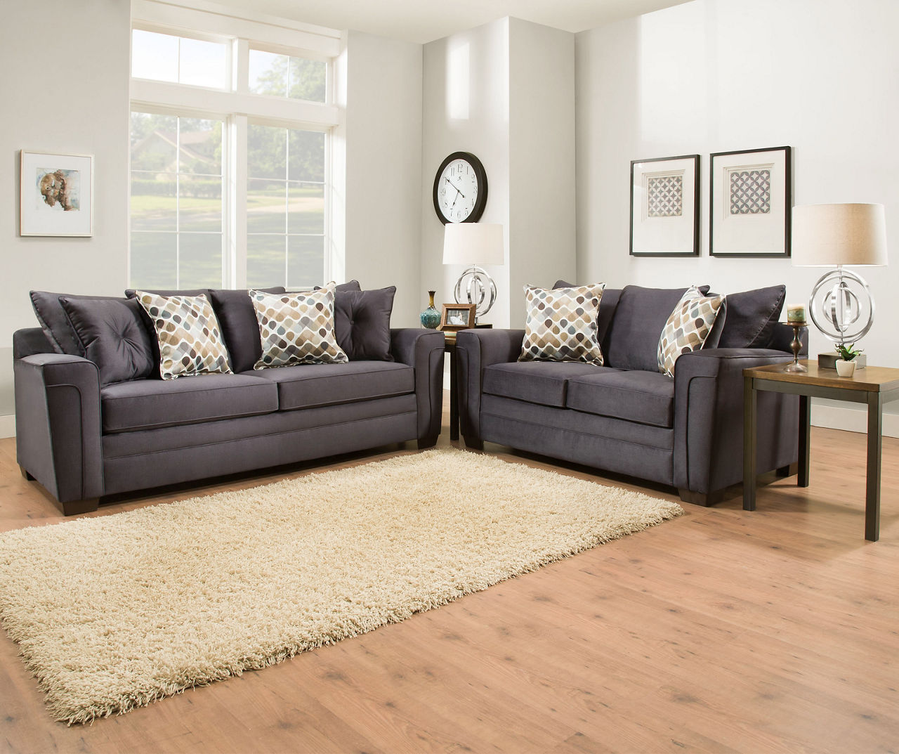 Lane Home Solutions Cooper Slate Sofa