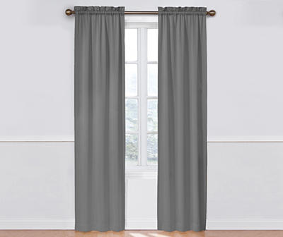 Sundown Gray Thermal Curtain Panel Pairs