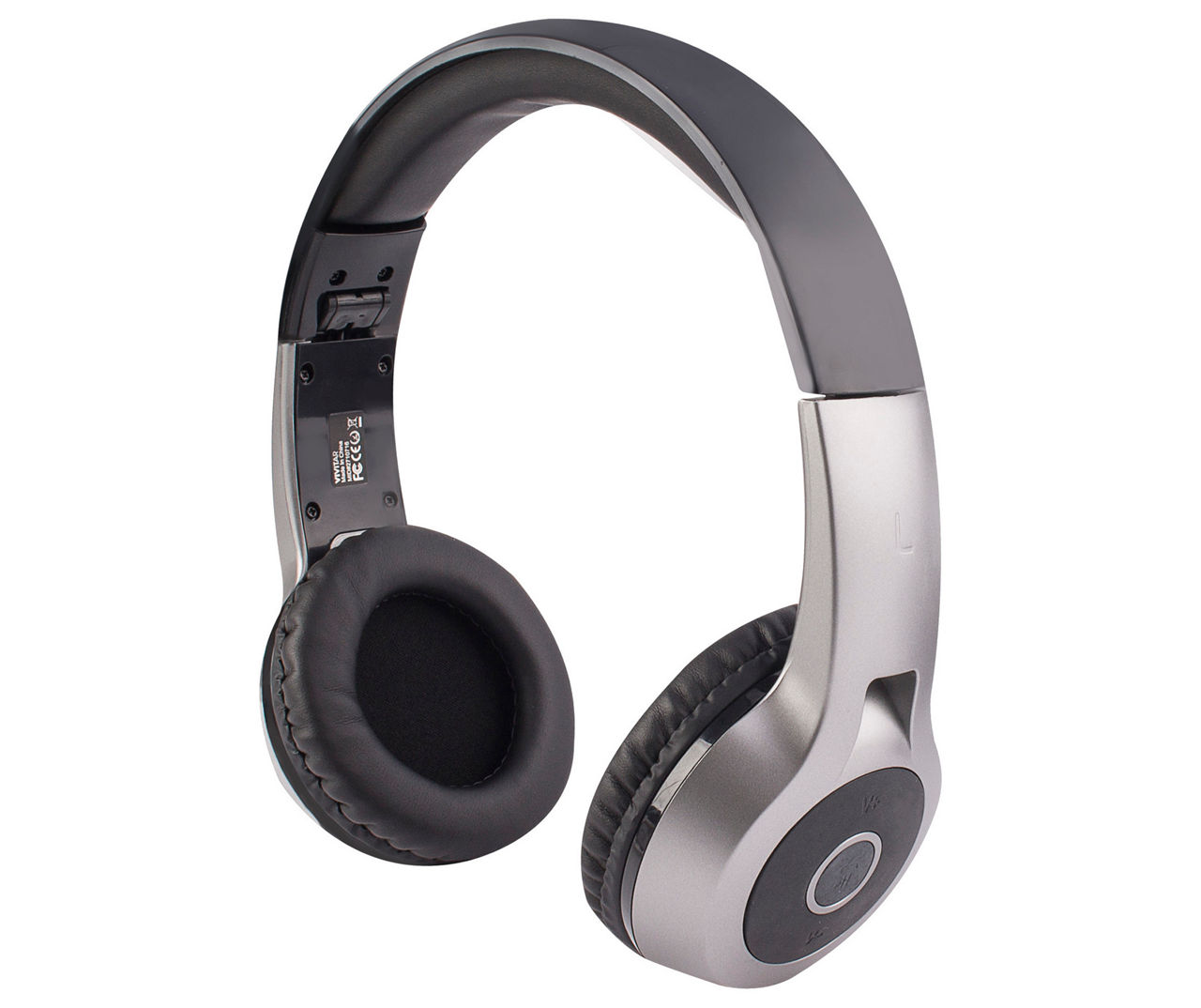 Vivitar Black Metallic Bluetooth Headphones Big Lots