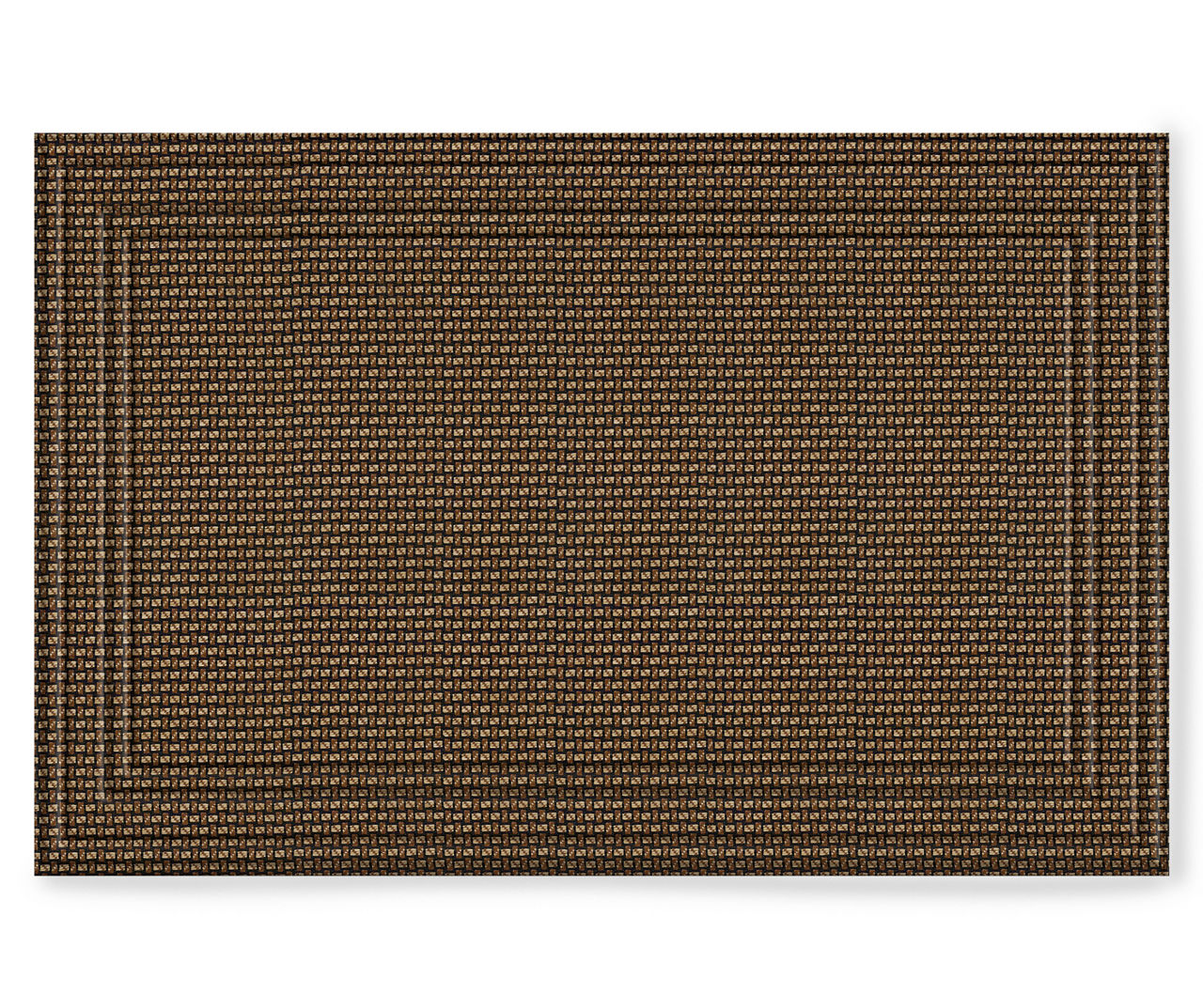 Park Avenue Brown Manhattan Doormat, (2' x 3')