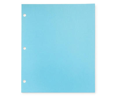 Light Blue 2-Pocket Folder