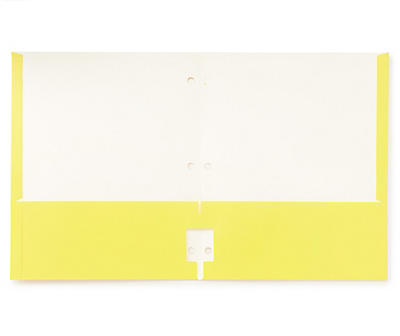 Yellow 2-Pocket Folder