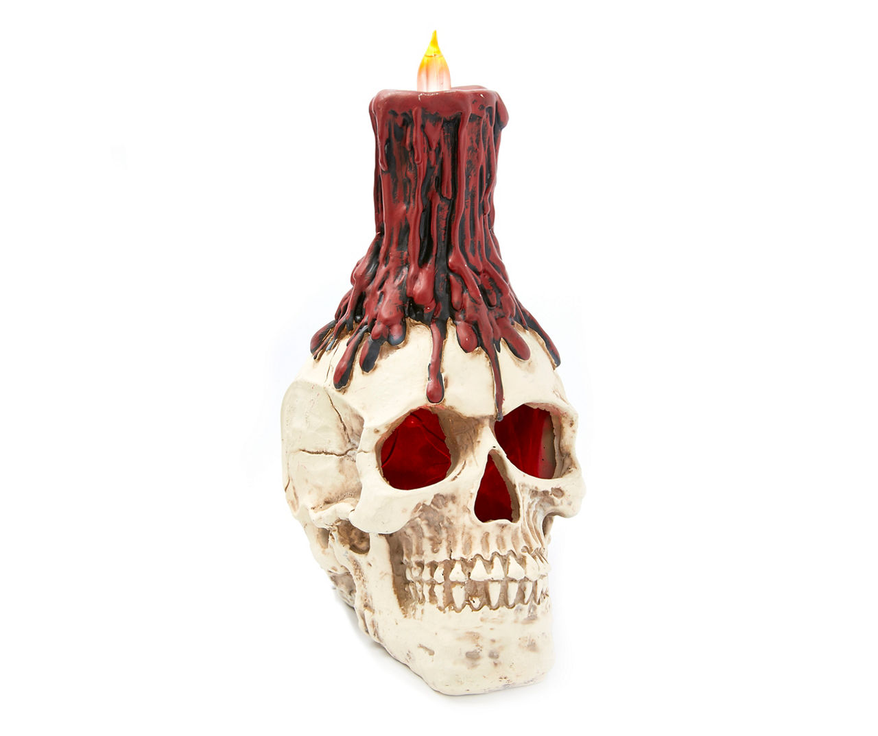 Melting Candle LED Skull
