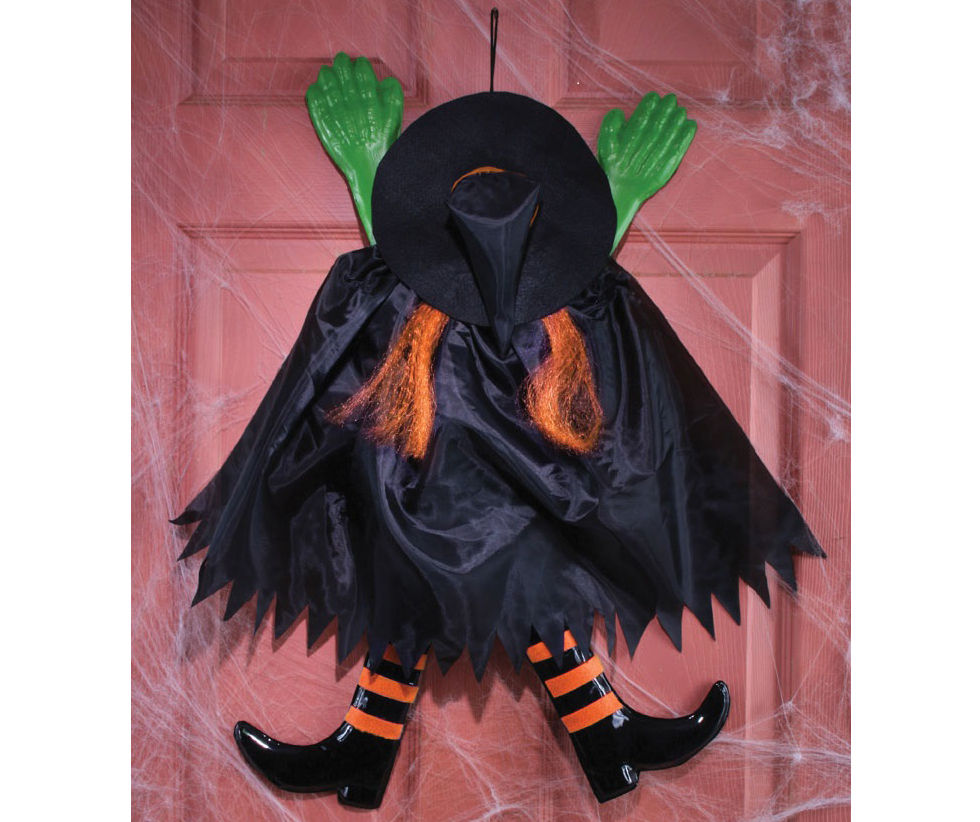 Wrong Way Witch Hanging Decor | Big Lots