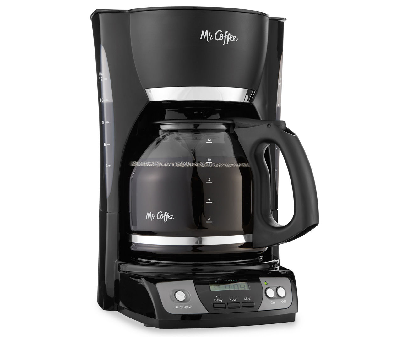 Mr. Coffee 12 Cup Programmable Coffee Maker, Black 