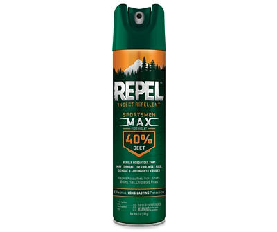 Insect Repellent Sportsmen Max Formula 40% DEET, 6.5 Oz.