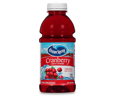 Ocean Spray Original Cranberry Juice Cocktail 25 fl. oz. Plastic Bottle