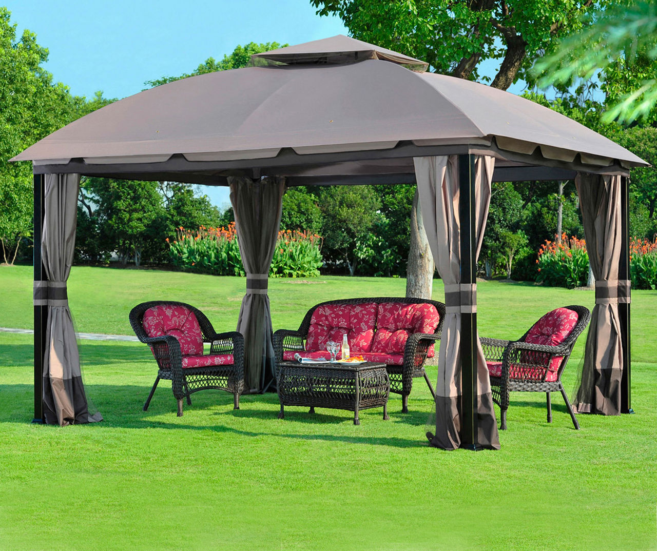 Wilson Fisher South Hampton Gazebo Replacement Canopy 10 x 12