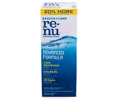 Renu Multi-Purpose Advanced Formula Contact Lens Solution, 12 Fl. Oz.