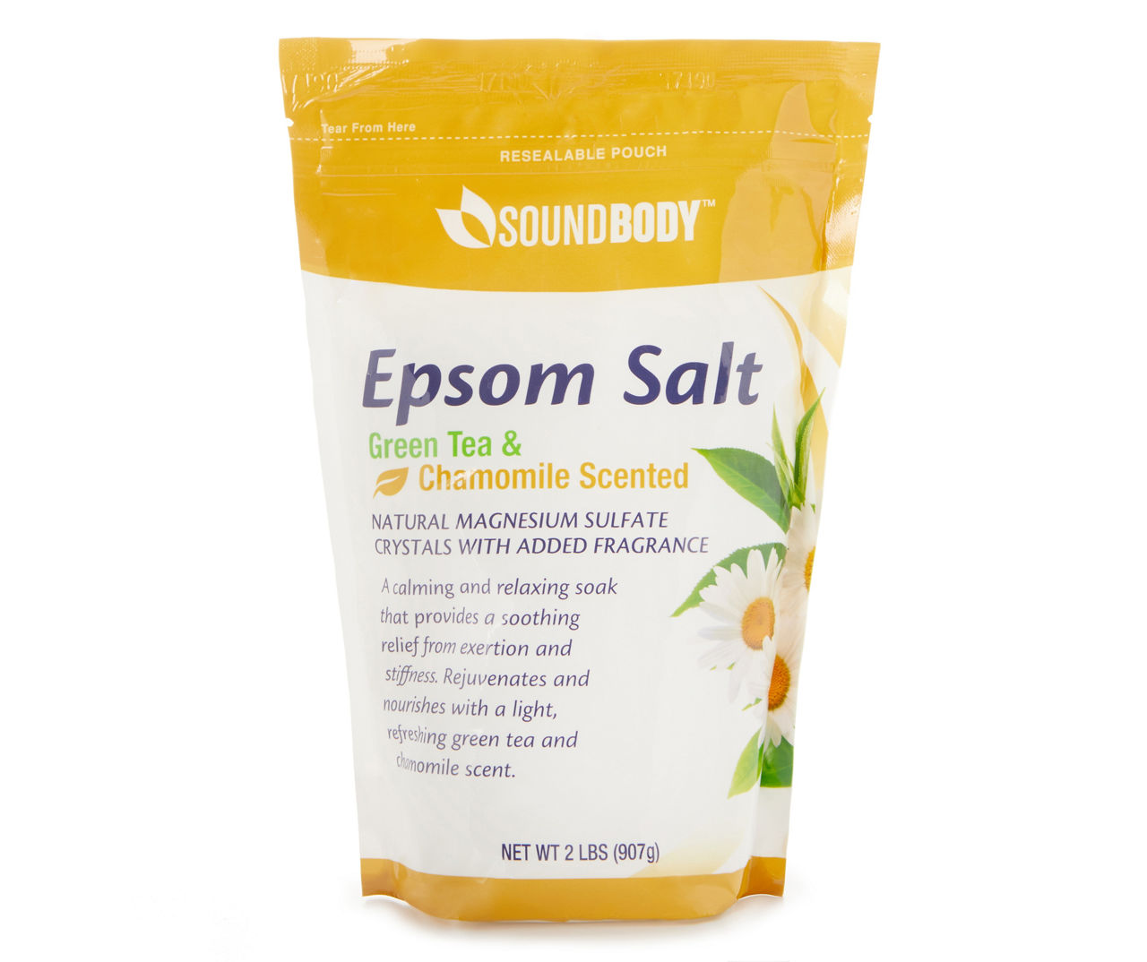 Sound Body Green Tea & Chamomile Epsom Salt, 2 Lbs. Big Lots