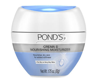 Pond's Crema S Nourishing Moisturizing Cream 1.75 oz. Jar