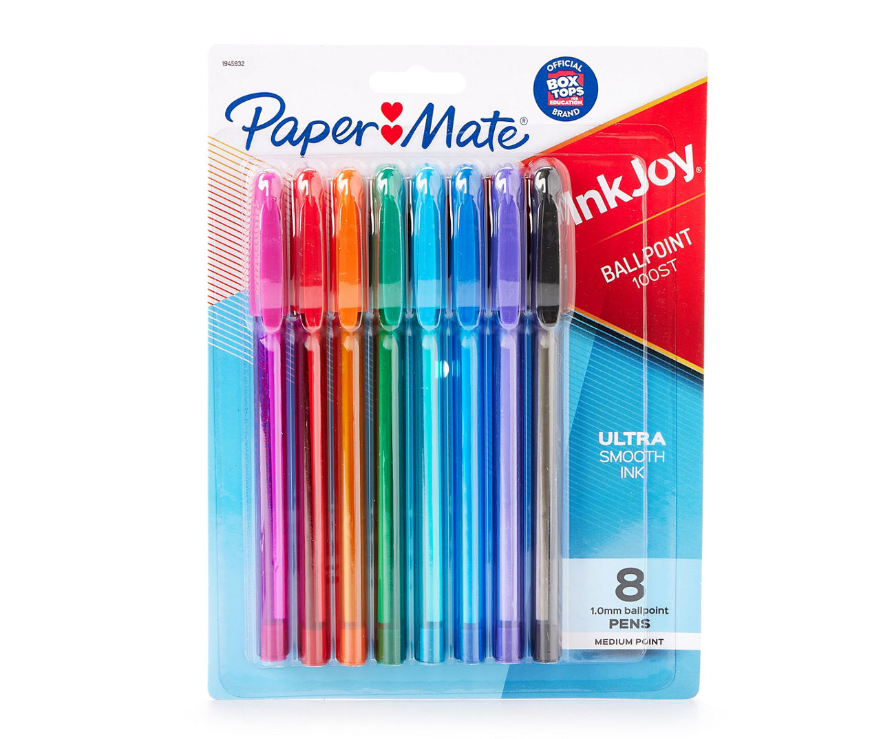 Big Lots Multi-Color Gel Ink Click Pens, 8-Pack